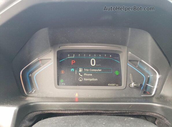 5FNRL6H87NB504713 2022 HONDA ODYSSEY White Вид щитка приладів