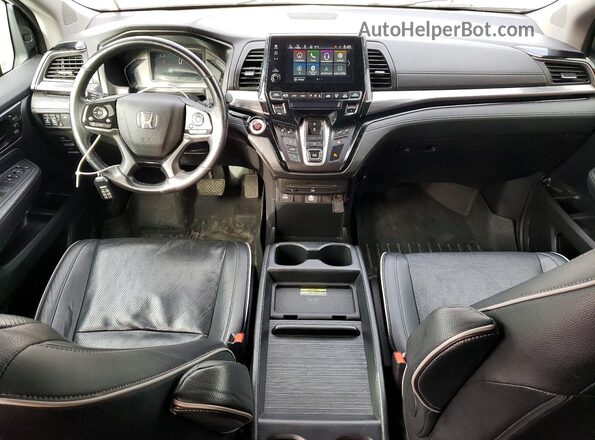 5FNRL6H87NB504713 2022 HONDA ODYSSEY White Вид панелі приладів