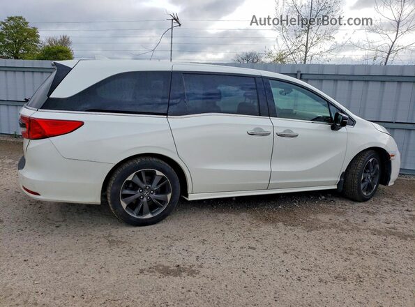 5FNRL6H87NB504713 2022 HONDA ODYSSEY White Задня права чверть