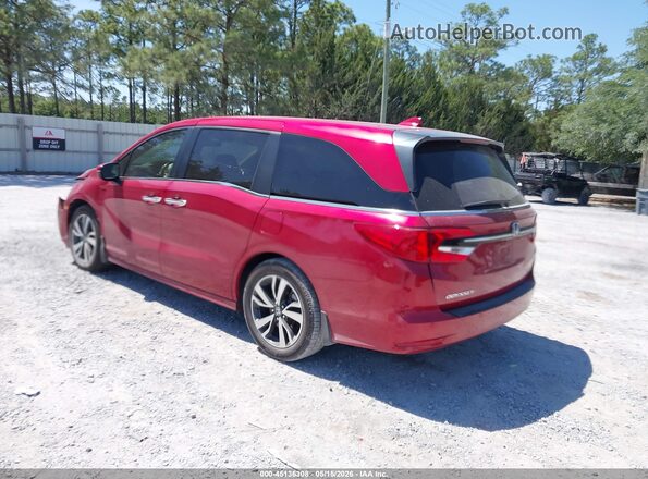 5FNRL6H87RB000801 2024 HONDA ODYSSEY Red 