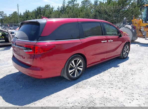 5FNRL6H87RB000801 2024 HONDA ODYSSEY Red 