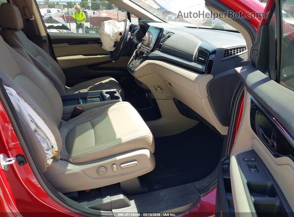 5FNRL6H87RB000801 2024 HONDA ODYSSEY Red 