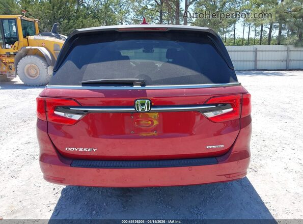 5FNRL6H87RB000801 2024 HONDA ODYSSEY Red 