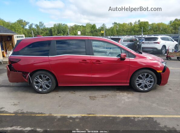 5FNRL6H87SB011433 2025 HONDA ODYSSEY Красный 