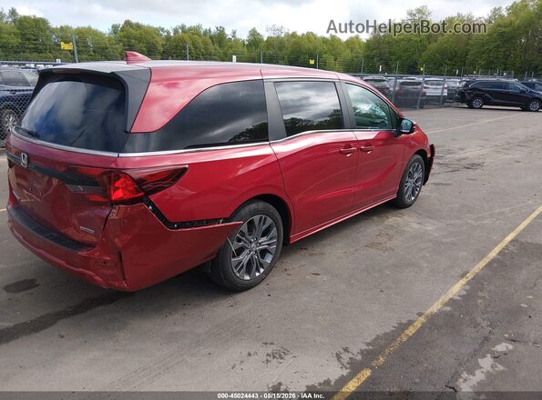 5FNRL6H87SB011433 2025 HONDA ODYSSEY Красный 