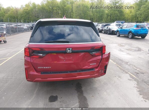 5FNRL6H87SB011433 2025 HONDA ODYSSEY Красный 