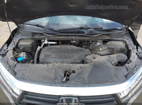 5FNRL6H88PB007981 2023 HONDA ODYSSEY Gray უკანა ხედი