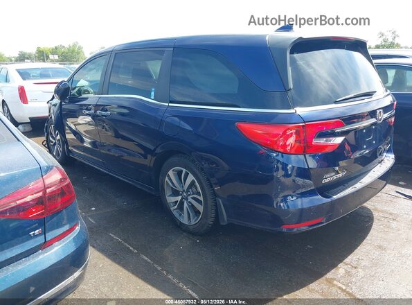 5FNRL6H88PB073964 2023 HONDA ODYSSEY Blue Rear left