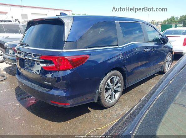 5FNRL6H88PB073964 2023 HONDA ODYSSEY Blue Rear right