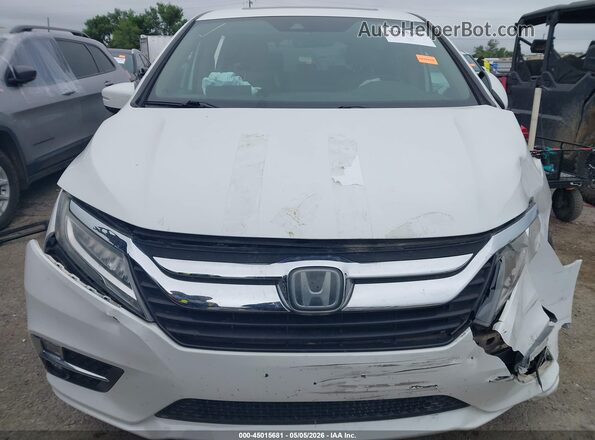 5FNRL6H89LB024198 2020 HONDA ODYSSEY White Вид панелі приладів
