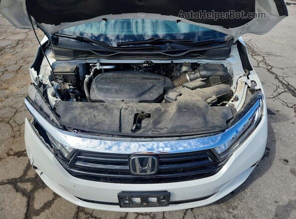 5FNRL6H89MB033632 2021 HONDA ODYSSEY White Вид підкапотного простору