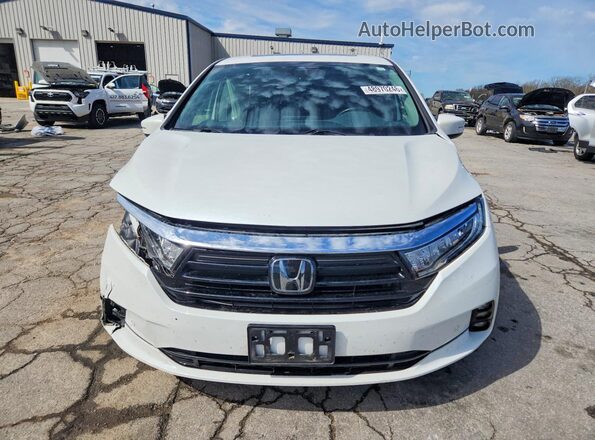 5FNRL6H89MB033632 2021 HONDA ODYSSEY White Вид спереду