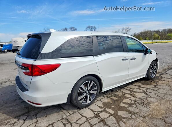 5FNRL6H89MB033632 2021 HONDA ODYSSEY White Задня права чверть