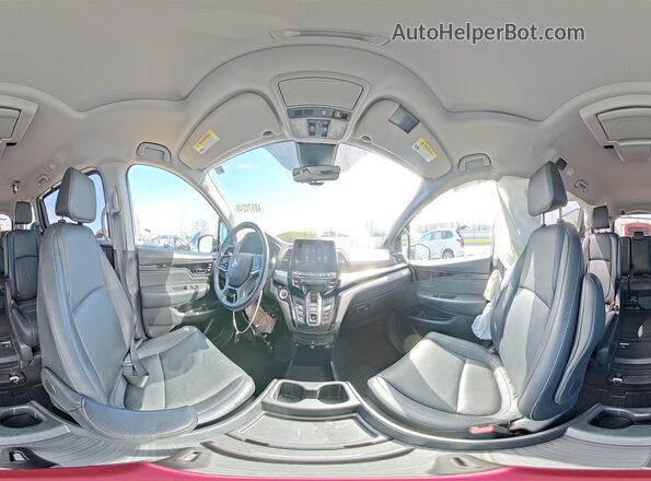 5FNRL6H89MB033632 2021 HONDA ODYSSEY White Панорамний вид салону 360°