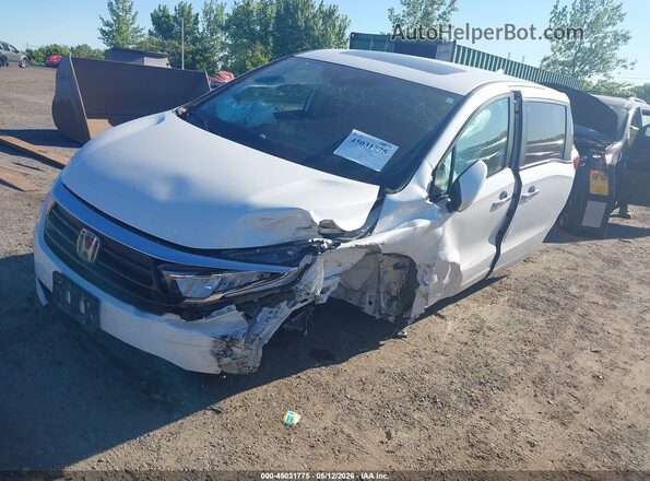 5FNRL6H89PB024191 2023 HONDA ODYSSEY White Vista tres cuartos delantera izquierda