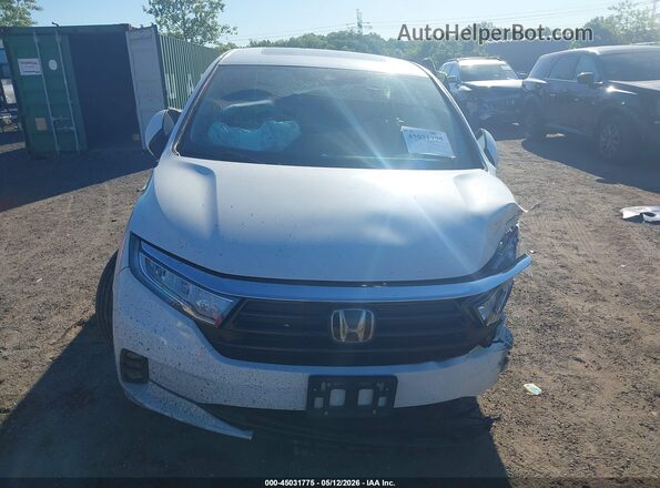 5FNRL6H89PB024191 2023 HONDA ODYSSEY White Vista del salpicadero