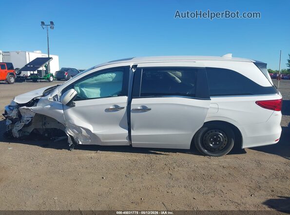 5FNRL6H89PB024191 2023 HONDA ODYSSEY White Vista interior trasera