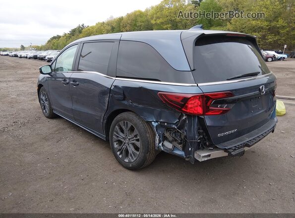 5FNRL6H89SB007304 2025 HONDA ODYSSEY Blue Tył lewy