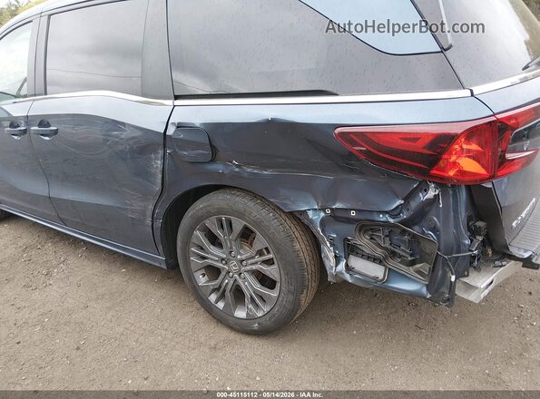 5FNRL6H89SB007304 2025 HONDA ODYSSEY Blue Widok z przodu