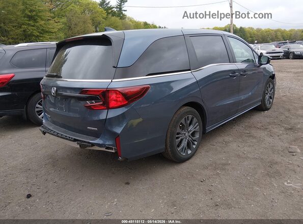 5FNRL6H89SB007304 2025 HONDA ODYSSEY Blue Tył prawy