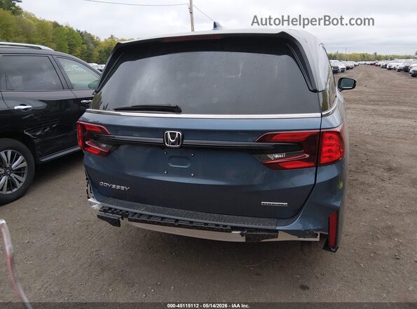 5FNRL6H89SB007304 2025 HONDA ODYSSEY Blue 