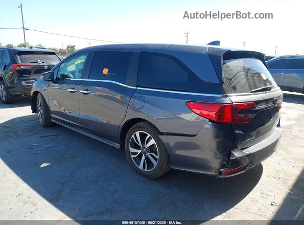 5FNRL6H8XMB025166 2021 HONDA ODYSSEY Gray Tył lewy