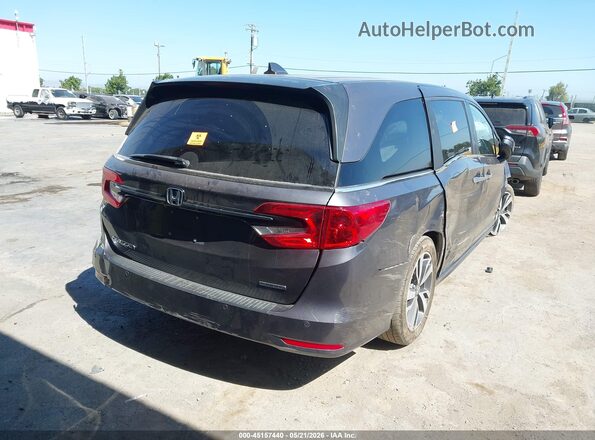 5FNRL6H8XMB025166 2021 HONDA ODYSSEY Gray Tył prawy