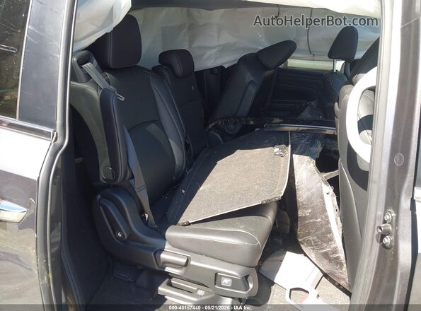 5FNRL6H8XMB025166 2021 HONDA ODYSSEY Gray Widok naklejki z numerem VIN