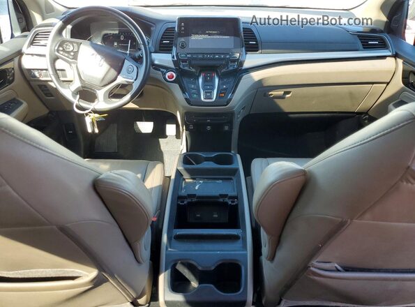 5FNRL6H8XMB042310 2021 HONDA ODYSSEY White Вид панелі приладів