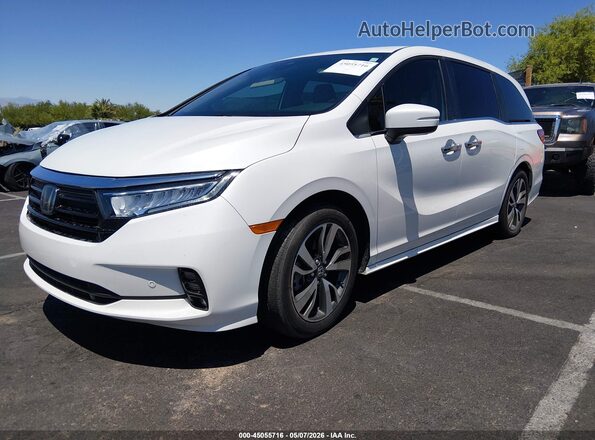 5FNRL6H8XPB067020 2023 HONDA ODYSSEY White Передня ліва чверть