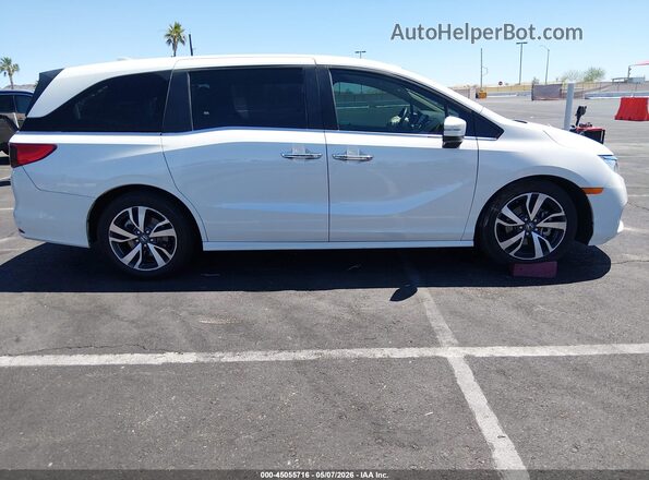 5FNRL6H8XPB067020 2023 HONDA ODYSSEY White Вид задньої частини салону