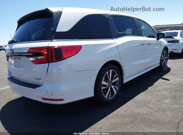 5FNRL6H8XPB067020 2023 HONDA ODYSSEY White Задня права чверть