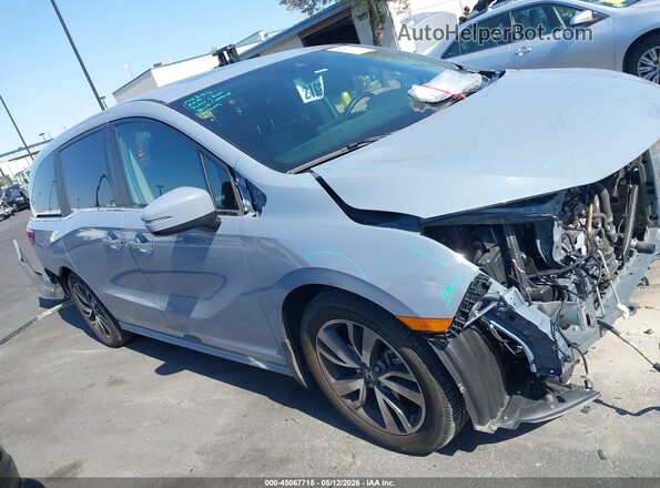 5FNRL6H8XRB010335 2024 HONDA ODYSSEY Gray 