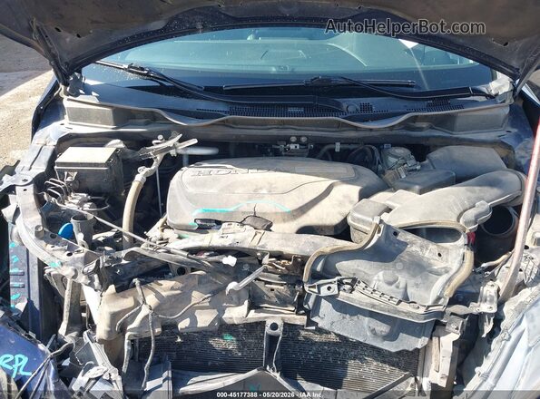 5FNRL6H90JB002497 2018 HONDA ODYSSEY Blue Rear view