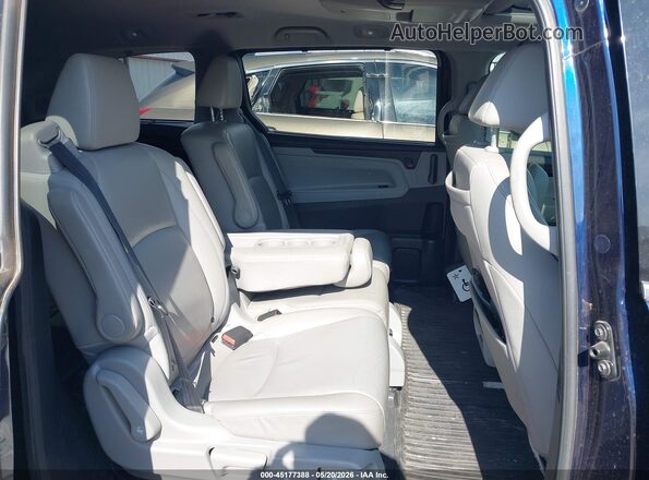 5FNRL6H90JB002497 2018 HONDA ODYSSEY Blue VIN sticker view