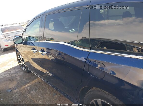 5FNRL6H90JB002497 2018 HONDA ODYSSEY Blue 360 interior view