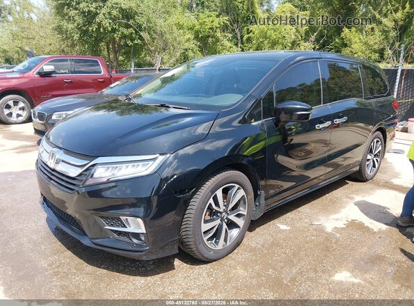 5FNRL6H90JB063977 2018 HONDA ODYSSEY Black 