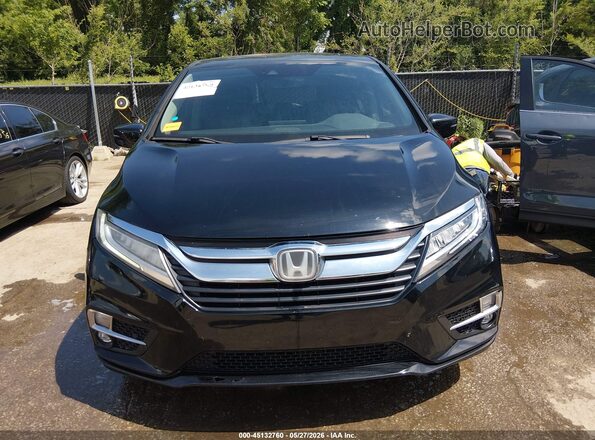 5FNRL6H90JB063977 2018 HONDA ODYSSEY Black 
