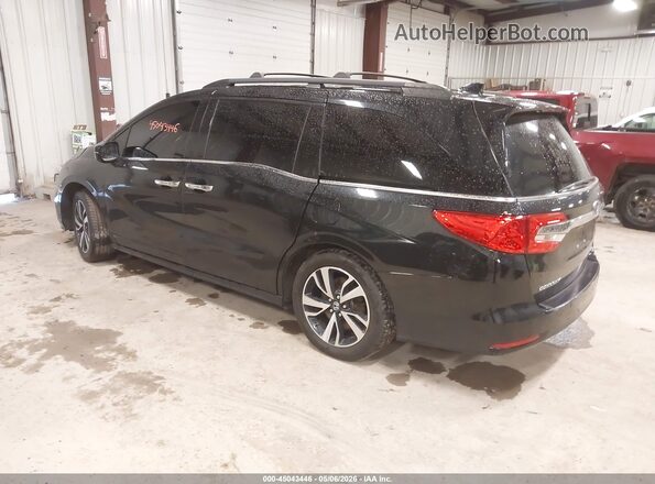 5FNRL6H90JB071593 2018 HONDA ODYSSEY Black Задня ліва чверть