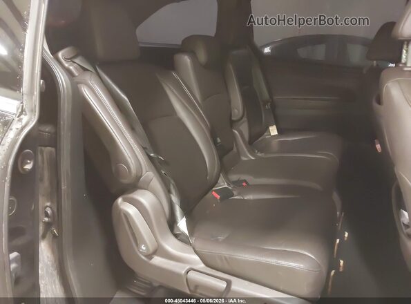 5FNRL6H90JB071593 2018 HONDA ODYSSEY Black Вид наклейки з VIN-кодом