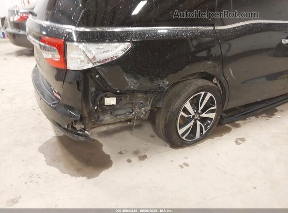 5FNRL6H90JB071593 2018 HONDA ODYSSEY Black Вид спереду
