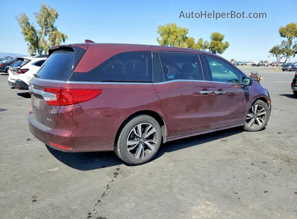5FNRL6H91KB022551 2019 HONDA ODYSSEY Burgundy 