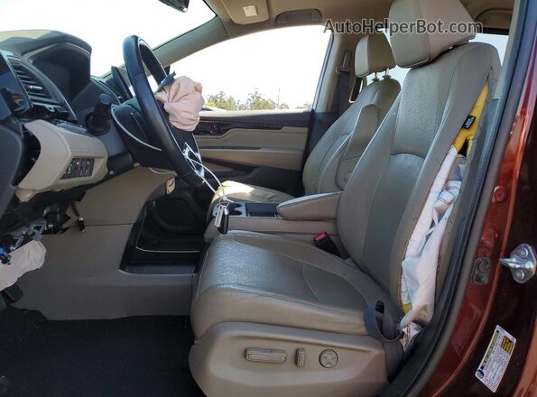 5FNRL6H91KB022551 2019 HONDA ODYSSEY Burgundy 
