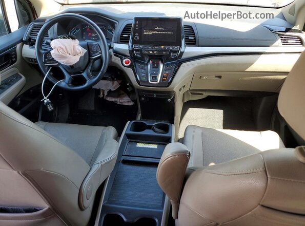 5FNRL6H91KB022551 2019 HONDA ODYSSEY Burgundy 