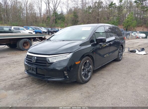 5FNRL6H91MB006370 2021 HONDA ODYSSEY Black 