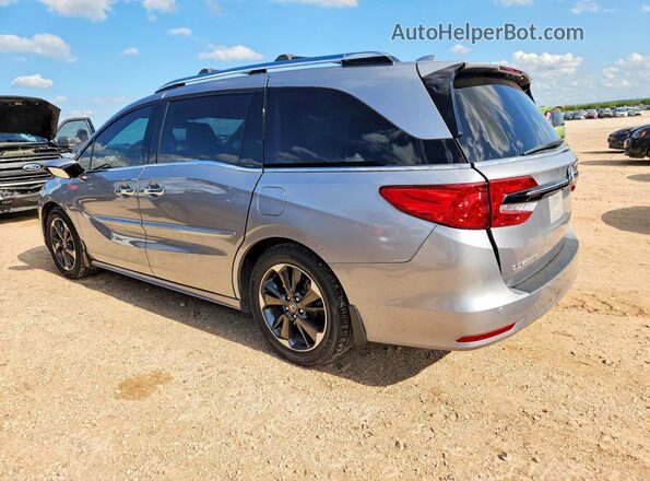 5FNRL6H91NB009478 2022 HONDA ODYSSEY Silver Rear left