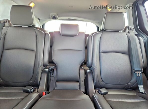 5FNRL6H91NB009478 2022 HONDA ODYSSEY Silver Rear seats view