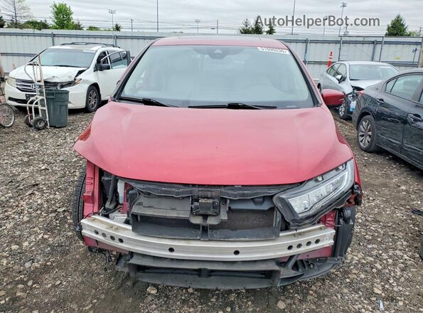 5FNRL6H91NB022778 2022 HONDA ODYSSEY Red Widok z przodu