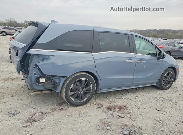 5FNRL6H91PB053869 2023 HONDA ODYSSEY Gray Հետևի աջ