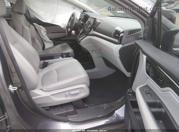 5FNRL6H92JB077590 2018 HONDA ODYSSEY Gray Vista interior delantera